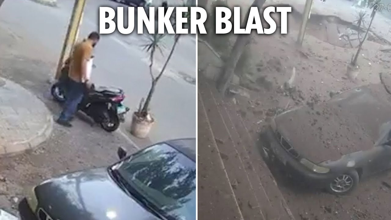Man escapes bunker bomb as it blows up Hezbollah hideout under his feet