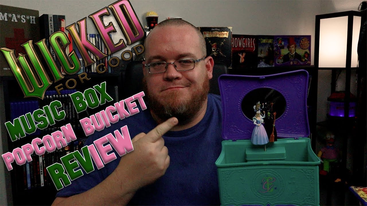 Wicked for Good: Music Box Popcorn Bucket Review