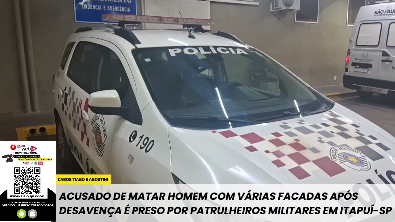 HOMICÍDIO QUALIFICADO É REGISTRADO NO BAIRRO MARIA LUIZA EM ITAPUÍ-SP,  ACUSADO É PRESO PELA PM 