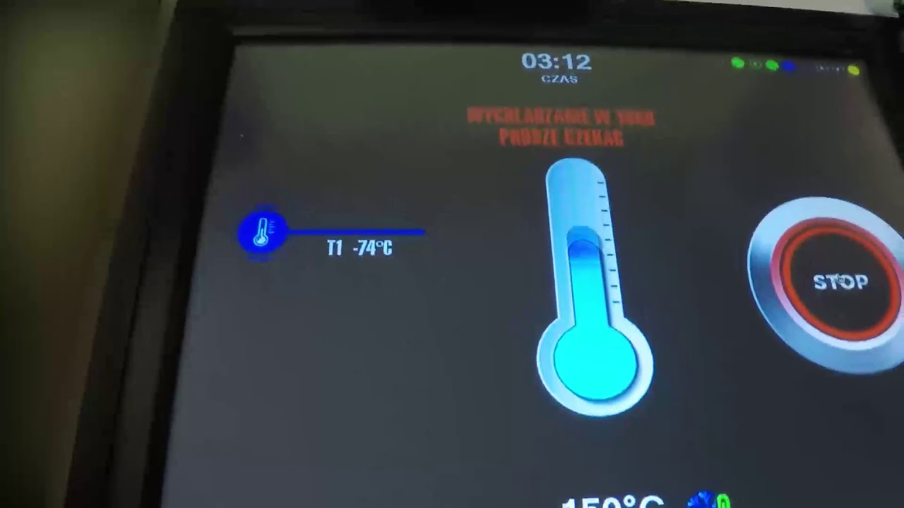 Urządzenie do przechowywania szczepionki w temperaturze - 70C