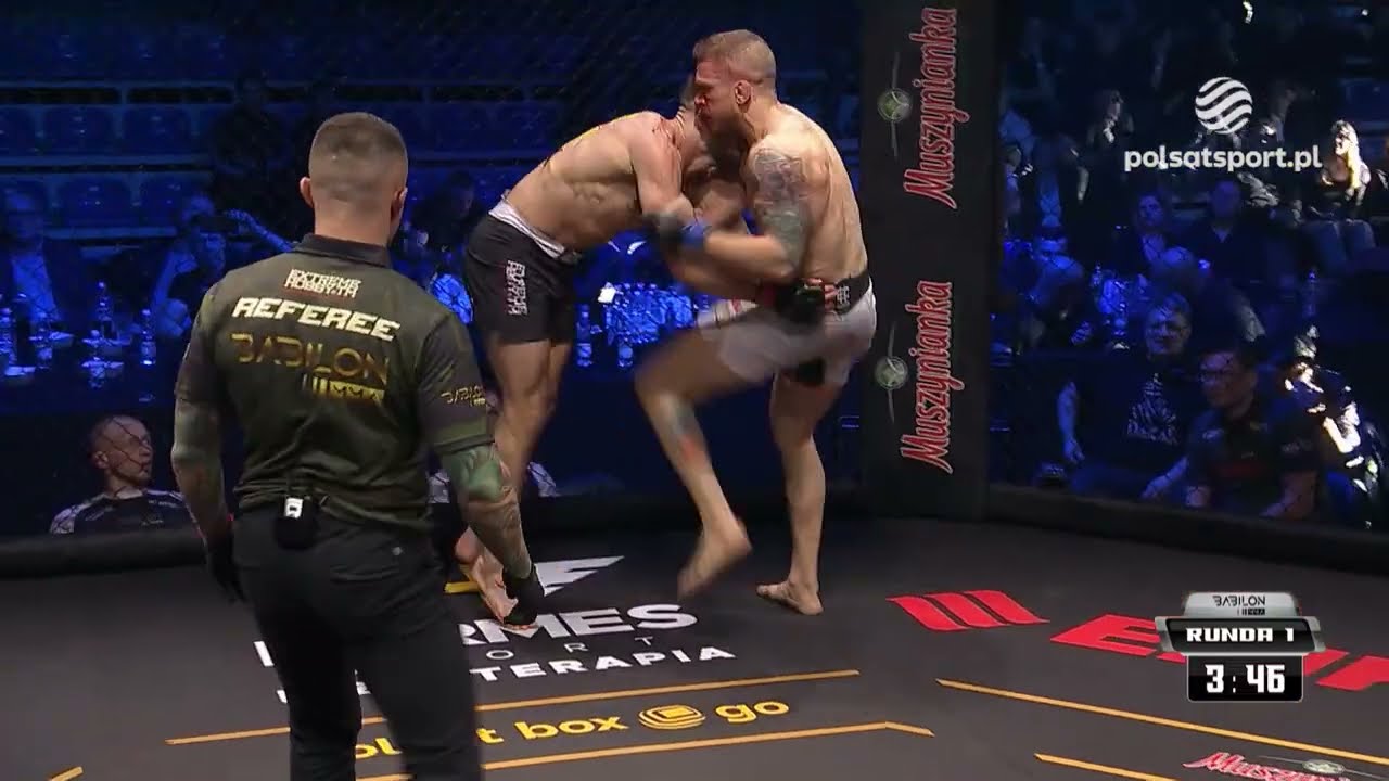 SZCZĘSNY demoluje! 💣 GRIZZLY znokautowany kolanem w 1. rundzie!