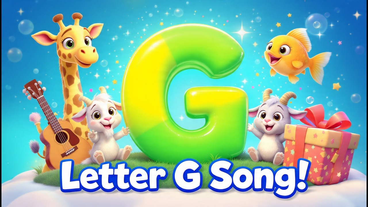 Learn Letter G with Fun Words | Alphabet Phonics Song