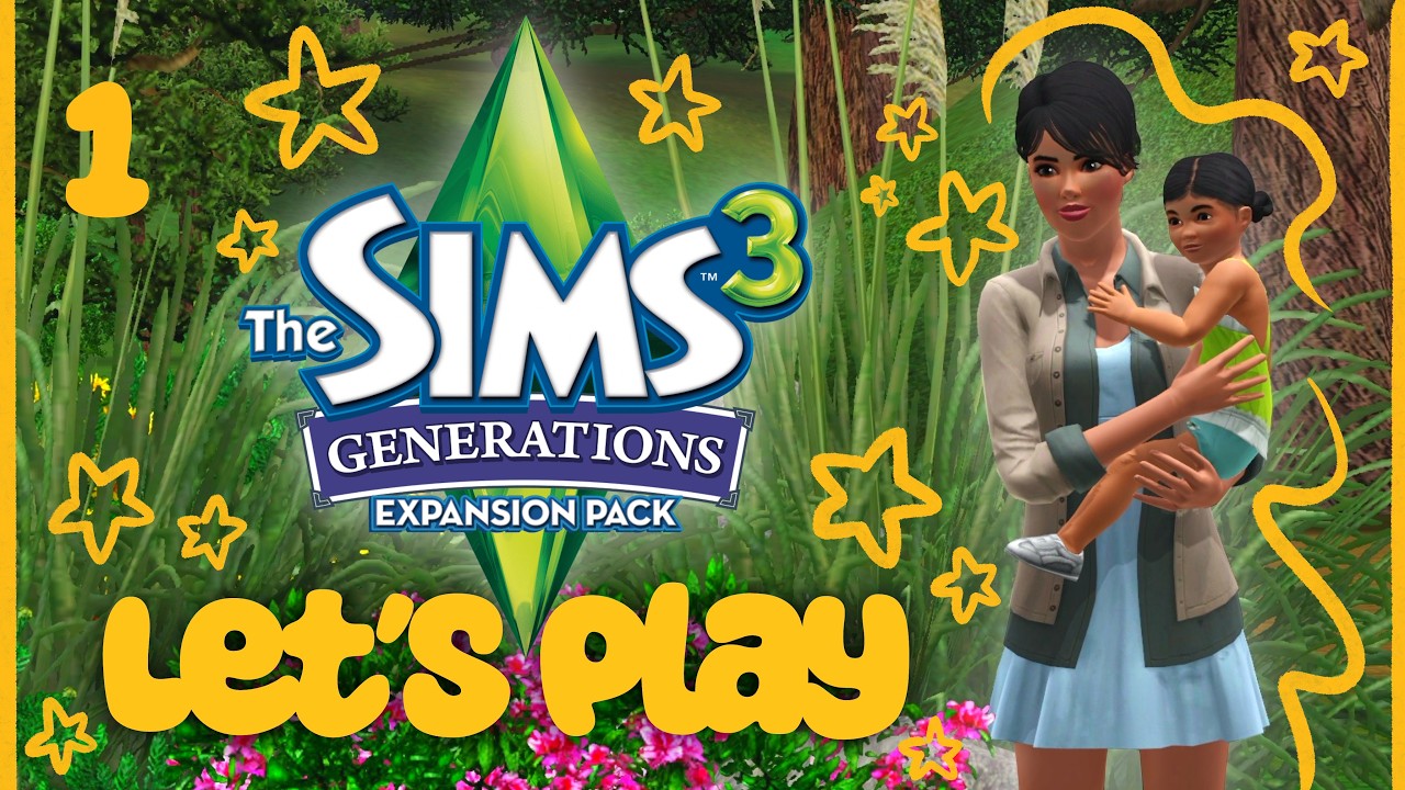 Let's Play: The Sims 3 Generations &mdash; Часть 1 &mdash; Мать-одиночка, работающая на двух работах