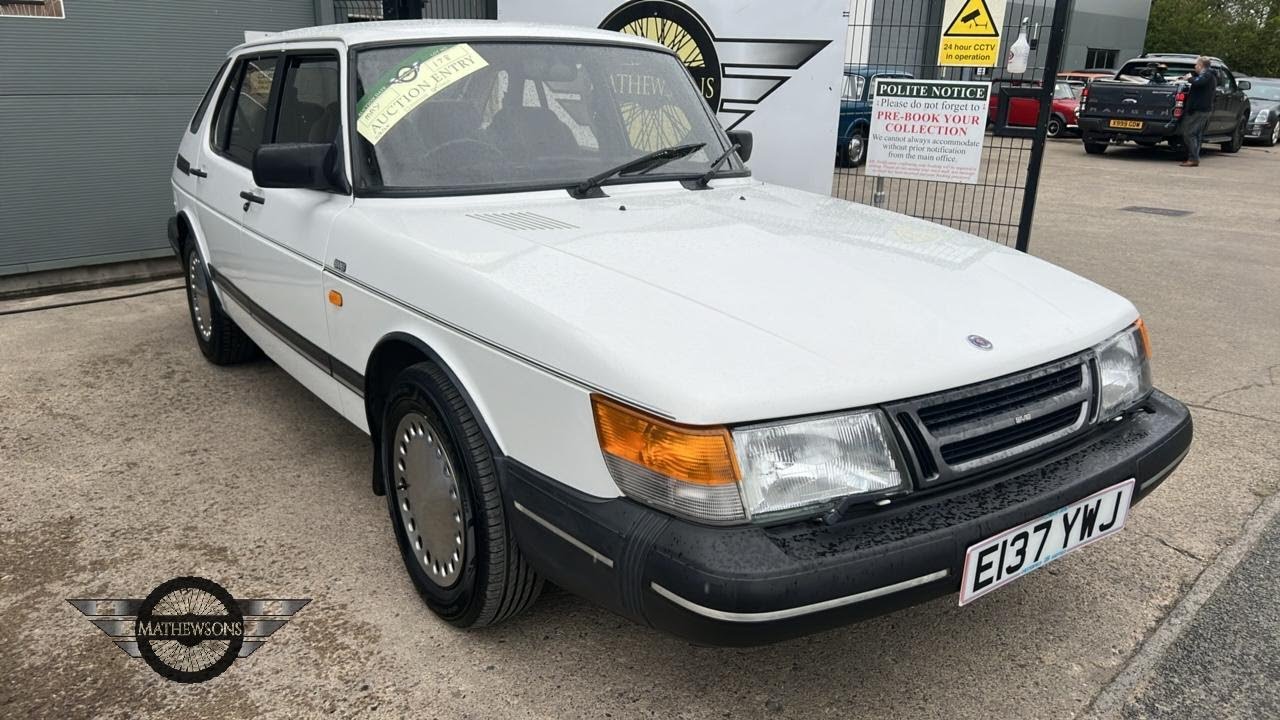 1988 SAAB 900 I | MATHEWSONS CLASSIC CARS | AUCTION: 1, 2 & 3 MAY 2024