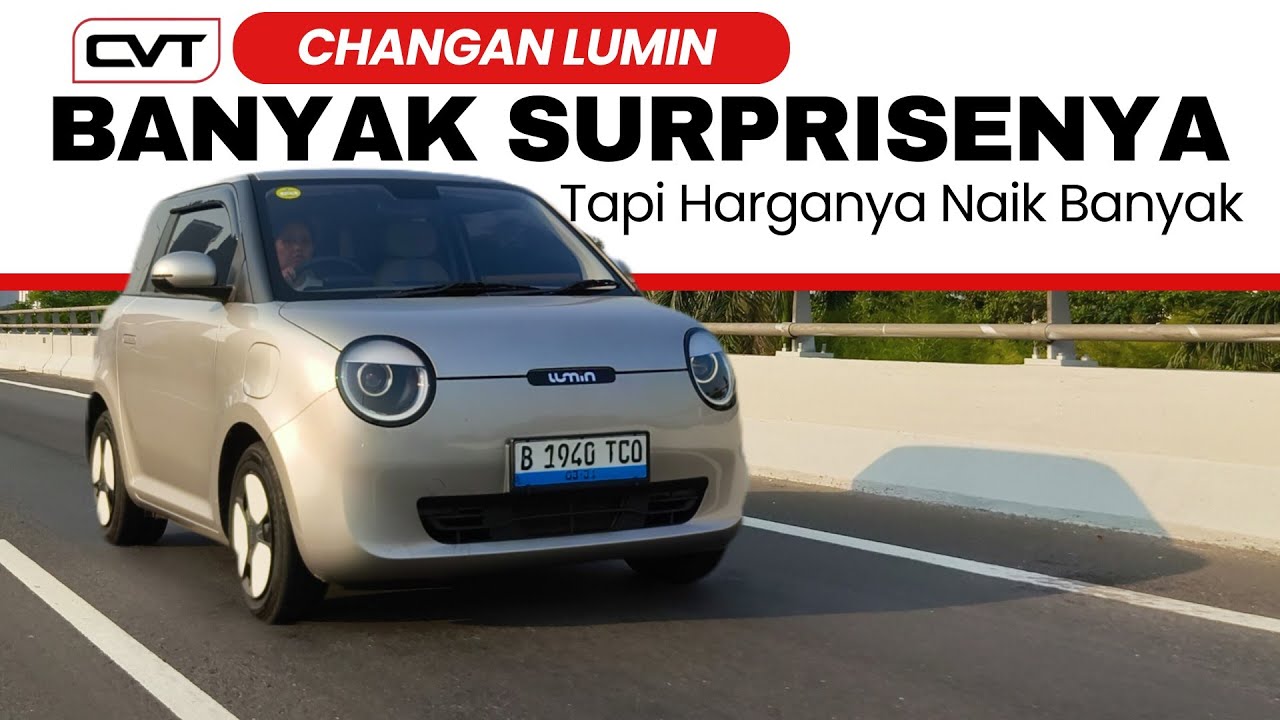 AIRA EV BELUM MELUNCUR, SPEKNYA SUDAH DIPERMALUKAN CHANGAN LUMIN! SELUCU APA YA MOBIL INI?