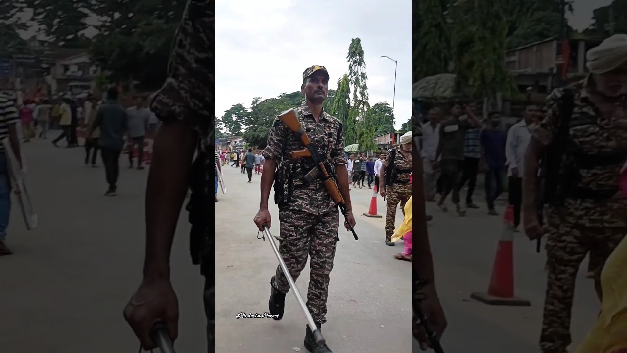 CRPF Central reserve police force on duty time#ssc#crpf#defence#motivation#status#tripura#military