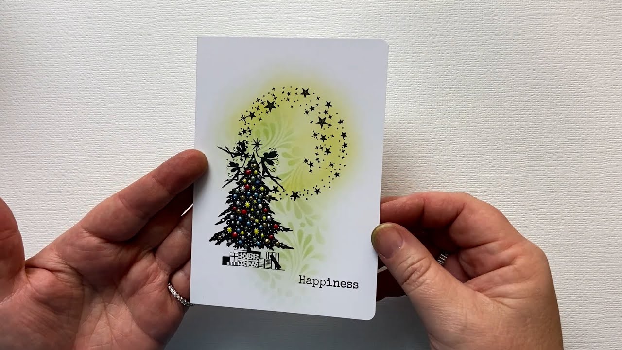 Around the Tree by Karen Telfer - A Lavinia Stamps Tutorial