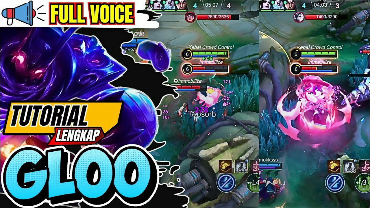 TUTORIAL CARA MAIN GLOO GAK MATI MATI + BUILD GLOO TERKUAT DAN TERSAKIT 2025 🤯.MLBB/MOBILE LEGENDS