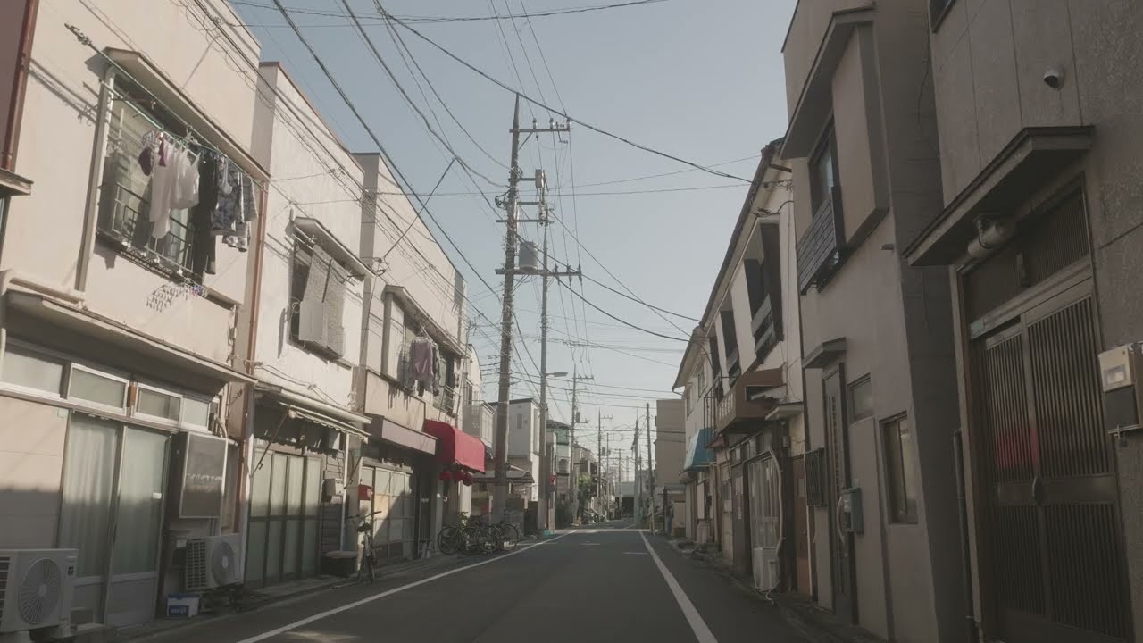 【4K120秒】江戸川区・新中川周辺に残る昭和の街・Part 1　1963年、新中川の完成によって分断されたエリア～江戸川区上一色3、2丁目
