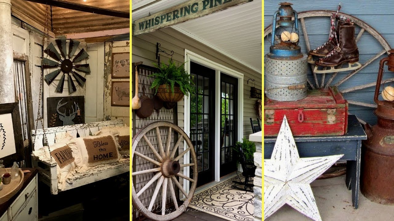 ❤DIY Rustic Farmhouse style Porch Decor Ideas | Home decor & Interior design || Flamingo mango||❤