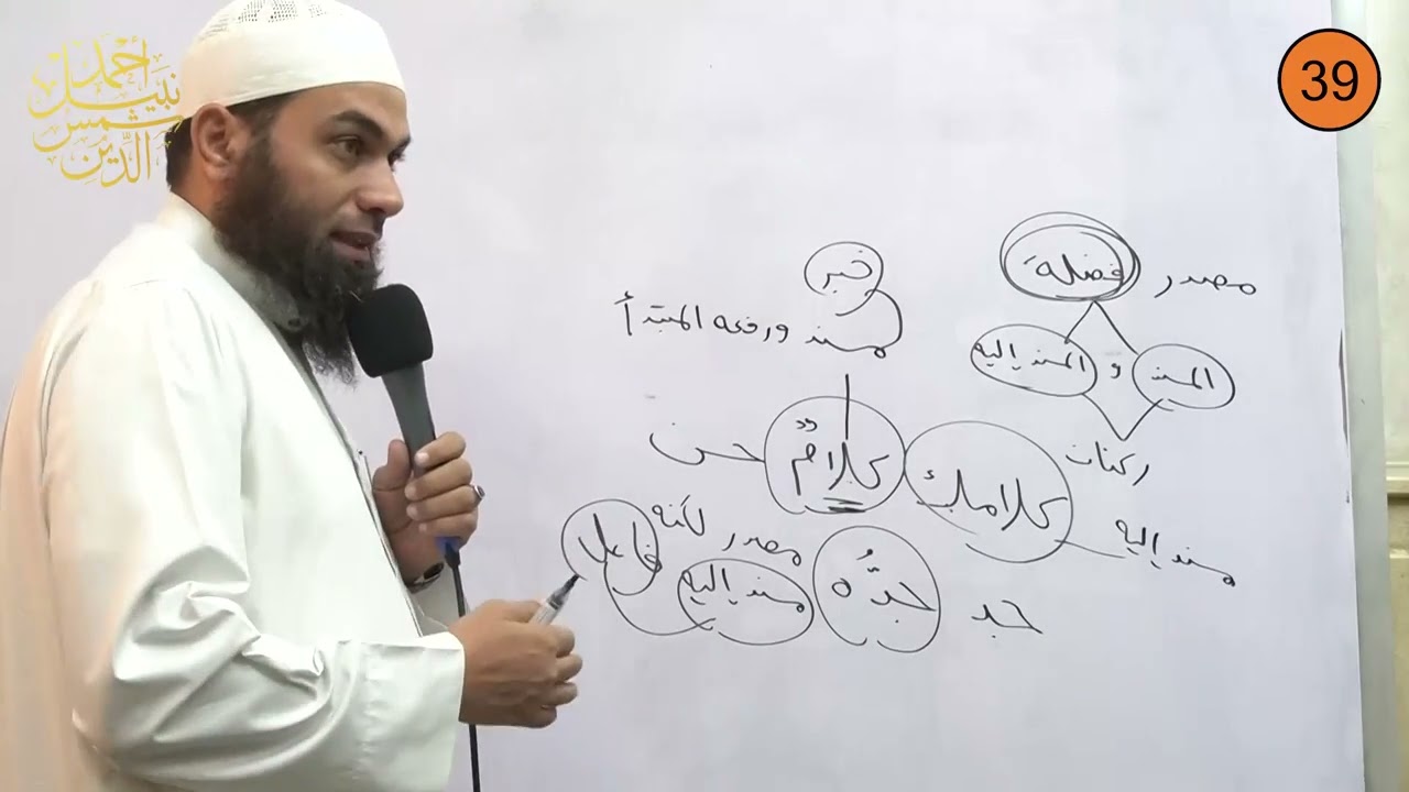 شرح قطر الندى 39  ||  المفعول المطلق ولأجله وفيه  ||   الشيخ أحمد نبيل