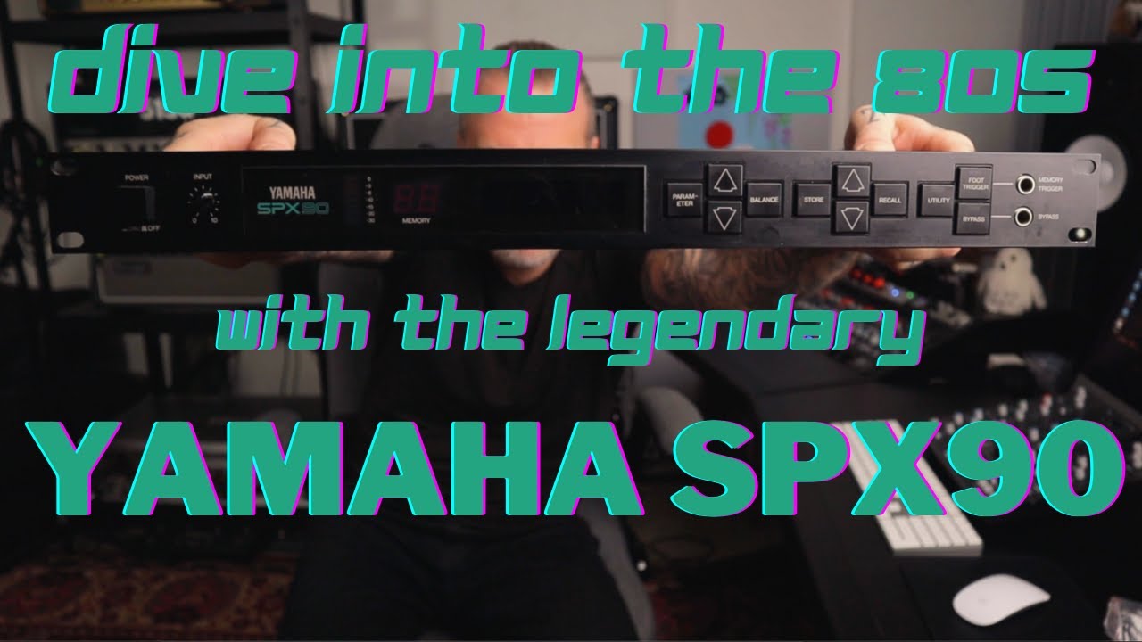 Juice Up Your Guitar Sound: Dive into the 80s with the Legendary YAMAHA SPX90!