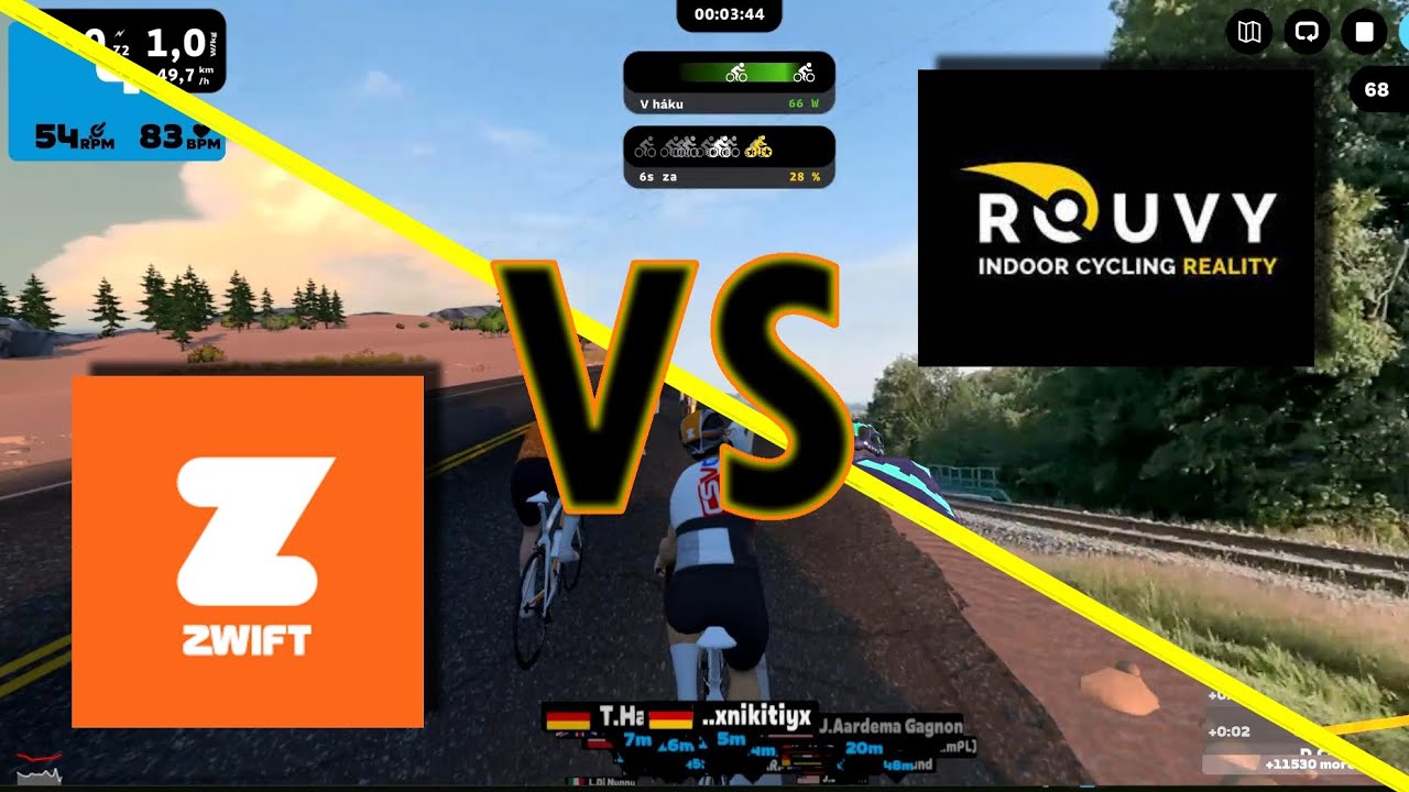 🤠ZWIFT vs ROUVY🤙 která aplikace je lepší? Jakou sem si vybral já? No přeci .....