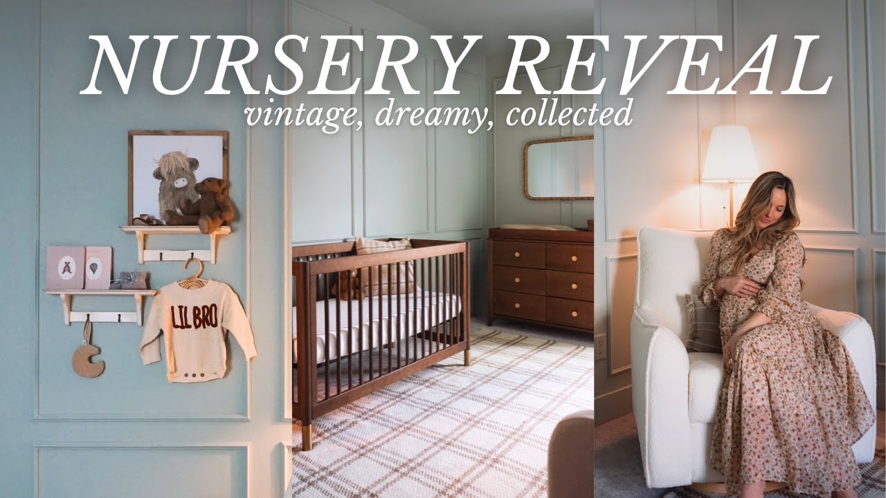 DESIGNING OUR SECOND BABY'S NURSERY | vintage & collected 🤎