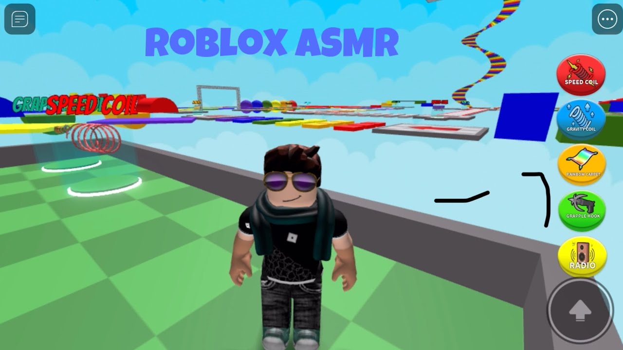 ASMR Roblox Parkour (Extreme Mouth Sounds 🔥)