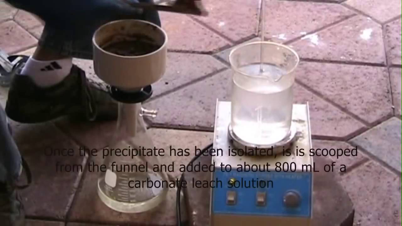 Isolation of Uranium Yellowcake from Ore