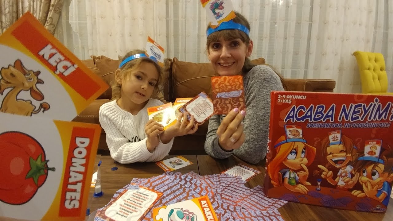 Acaba neyim yeniden oynadık, eğlenceli oyun çocuk videosu kim bakalım