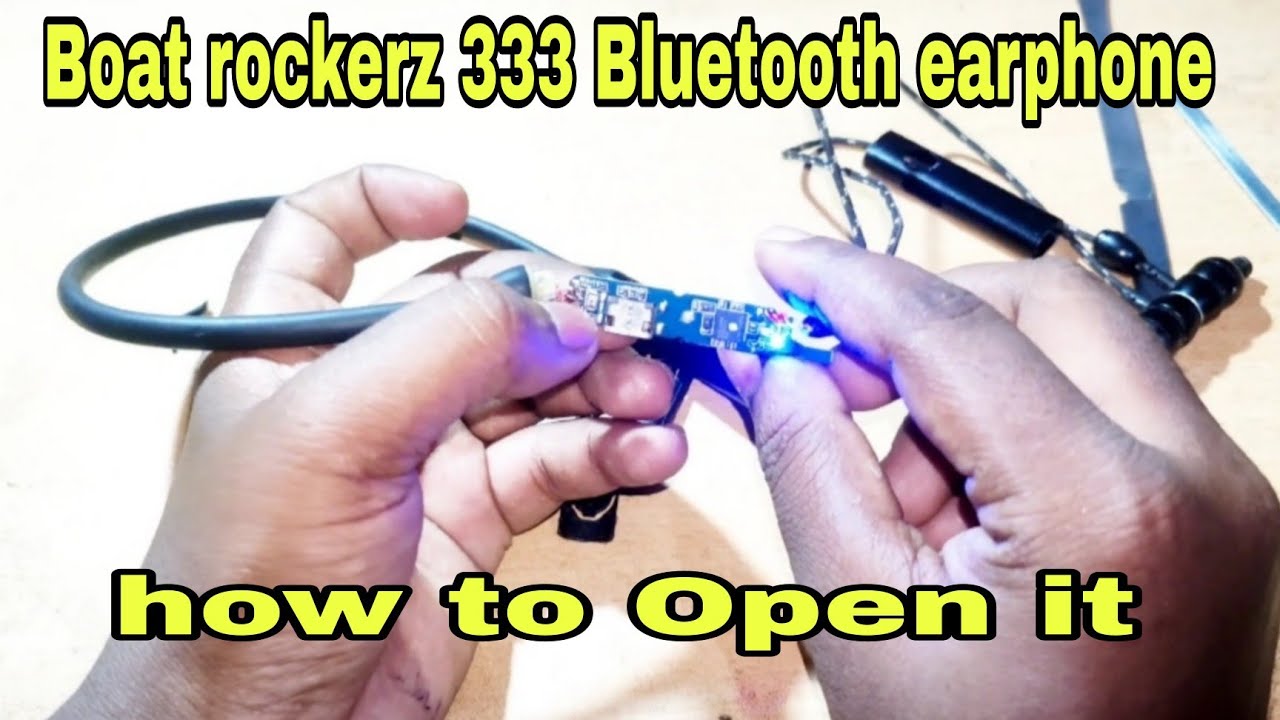 How to open/disassemble boat rockerz 333 Bluetooth 🎧earphone🔥🔥