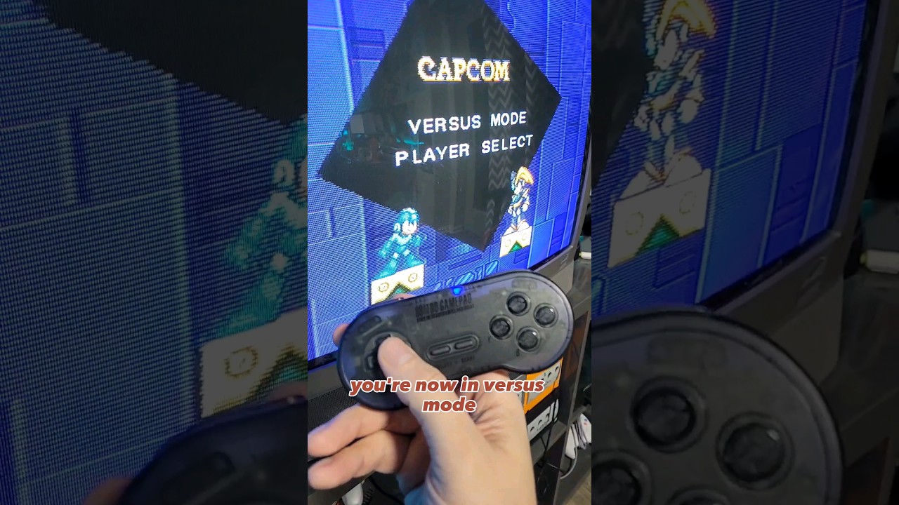 You can play as Bass in Mega Man 7? #snes #supernintendo #megaman #megaman7 #bass #Forte #rockman