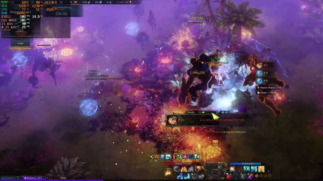 STUTTERING LOST ARK