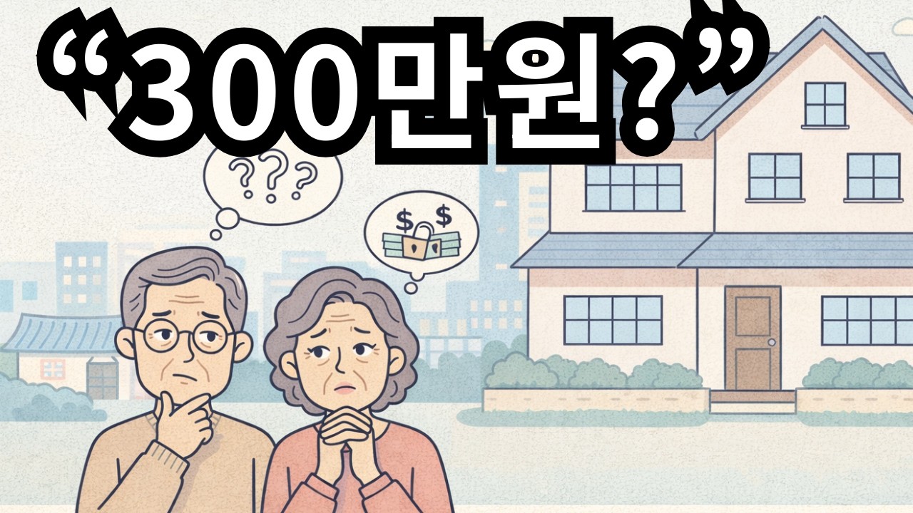 집 지키다 노후 무너집니다