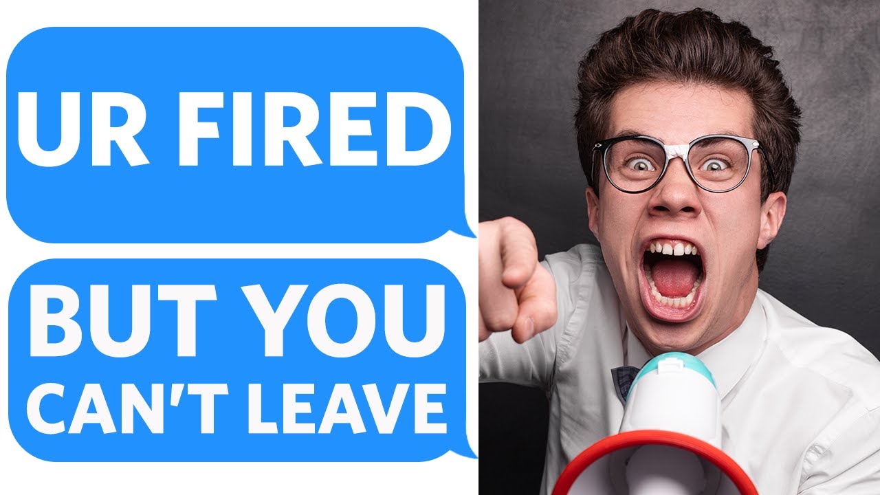 Toxic Boss FIRES ME... but then BEGS ME TO STAY to FINISH MY WORK - Reddit Podcast