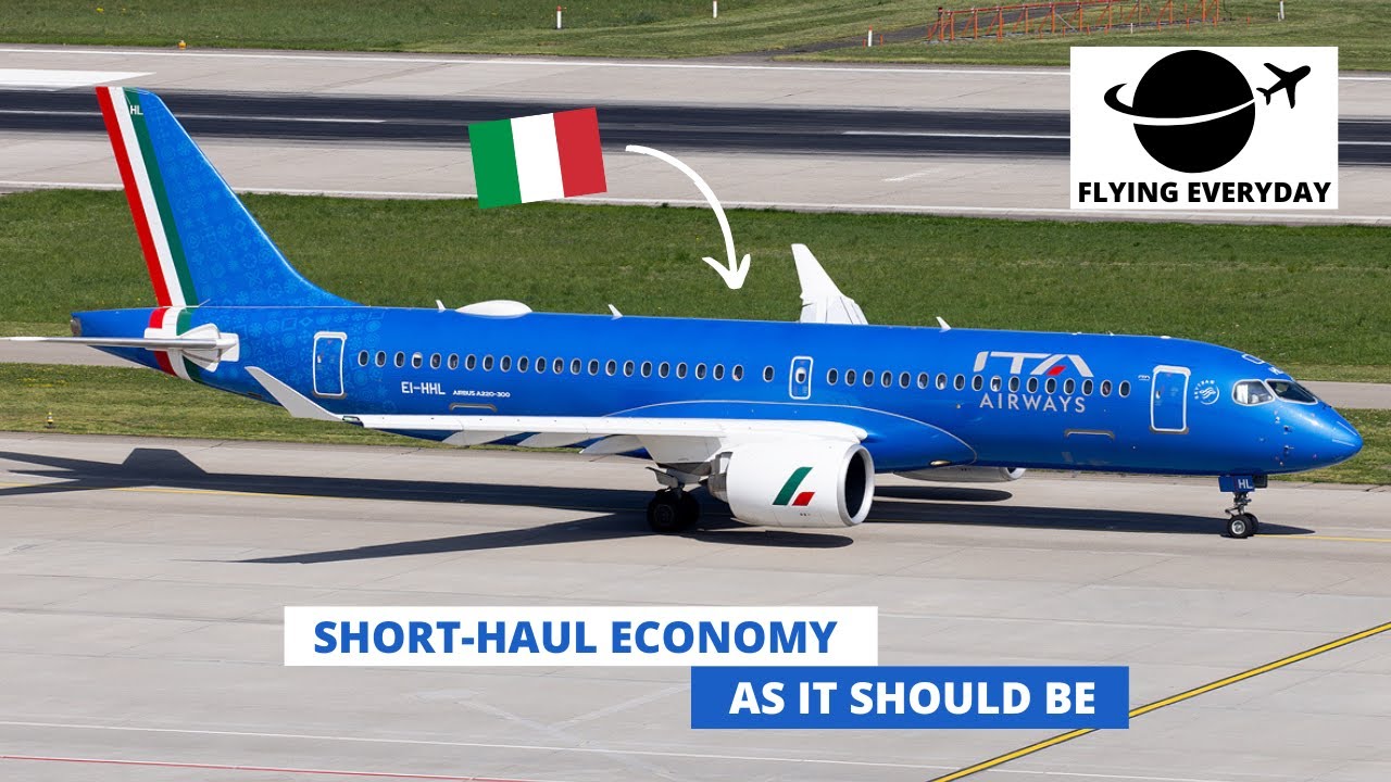 TRIP REPORT| ITA AIRWAYS A220-300 | ECONOMY CLASS | MILAN LINATE (LIN) - PALERMO (PMO)