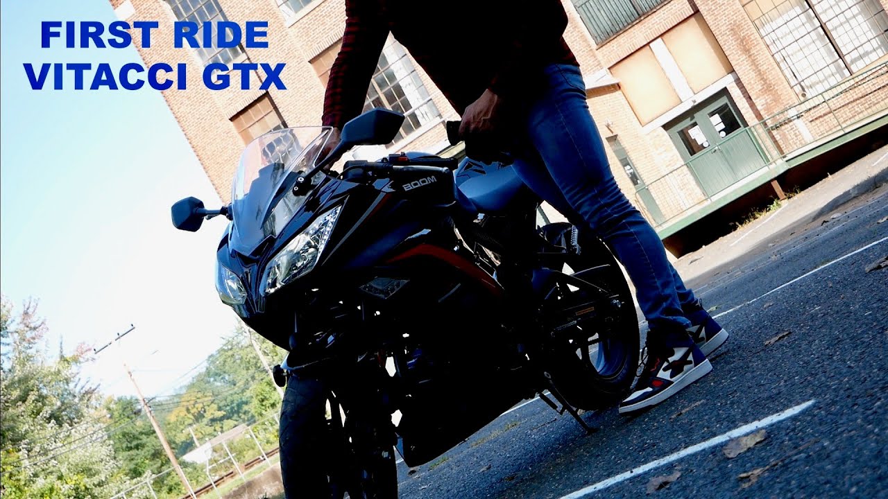 VITACCI GTX EFI FIRST RIDE SPORT BIKE TITAN