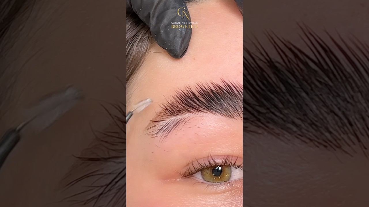 Brow Lamination Waxing Hack - 
