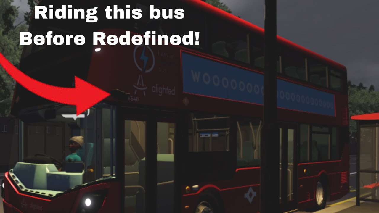 I rode on the Wright Electroliner on roblox croydon before Redefined! 