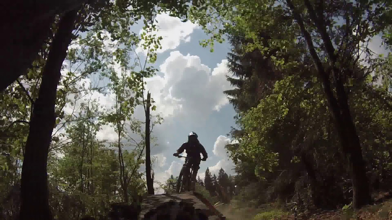 Enduro MSB-X-Trail Bikepark Line 3  Gopro full run raw