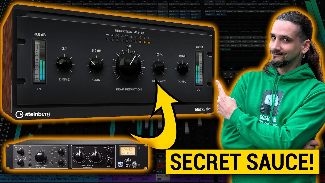 У этого нового компрессора Cubase есть несколько тёмных секретов — компрессор Black Valve! #cubase