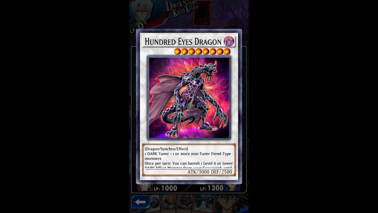 Yugioh Duel Links - THIS is the true Hundred Eyes Dragon's Power!