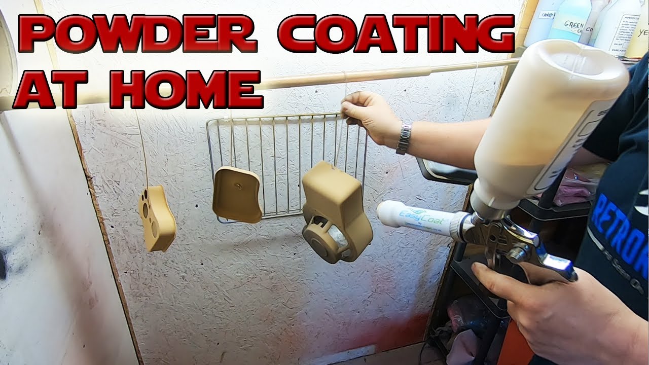 Powder Coating At Home - Could You Do It Vlog