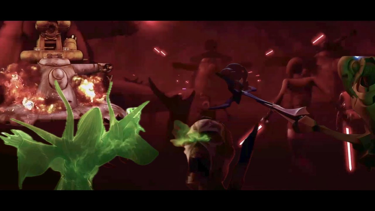 (The Clone Wasrs) The Battle of Dathomir WITH... nothing but ACTION!!!