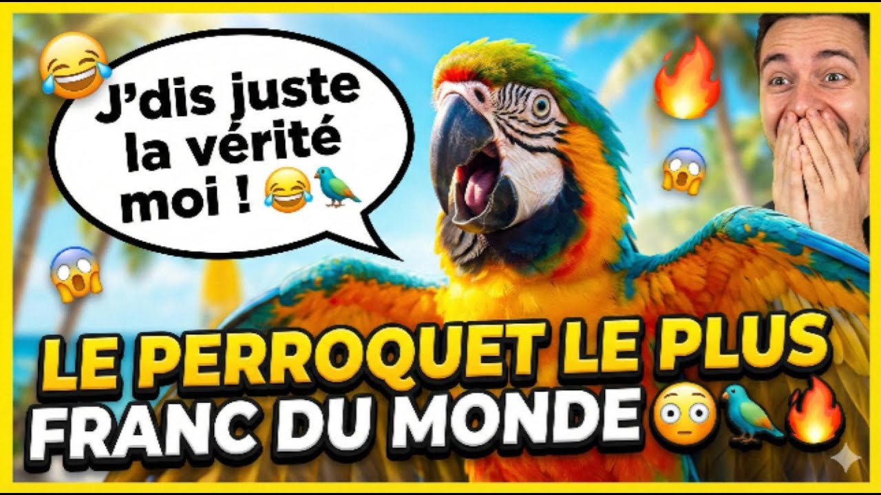 LE PERROQUET LE PLUS FRANC DU MONDE