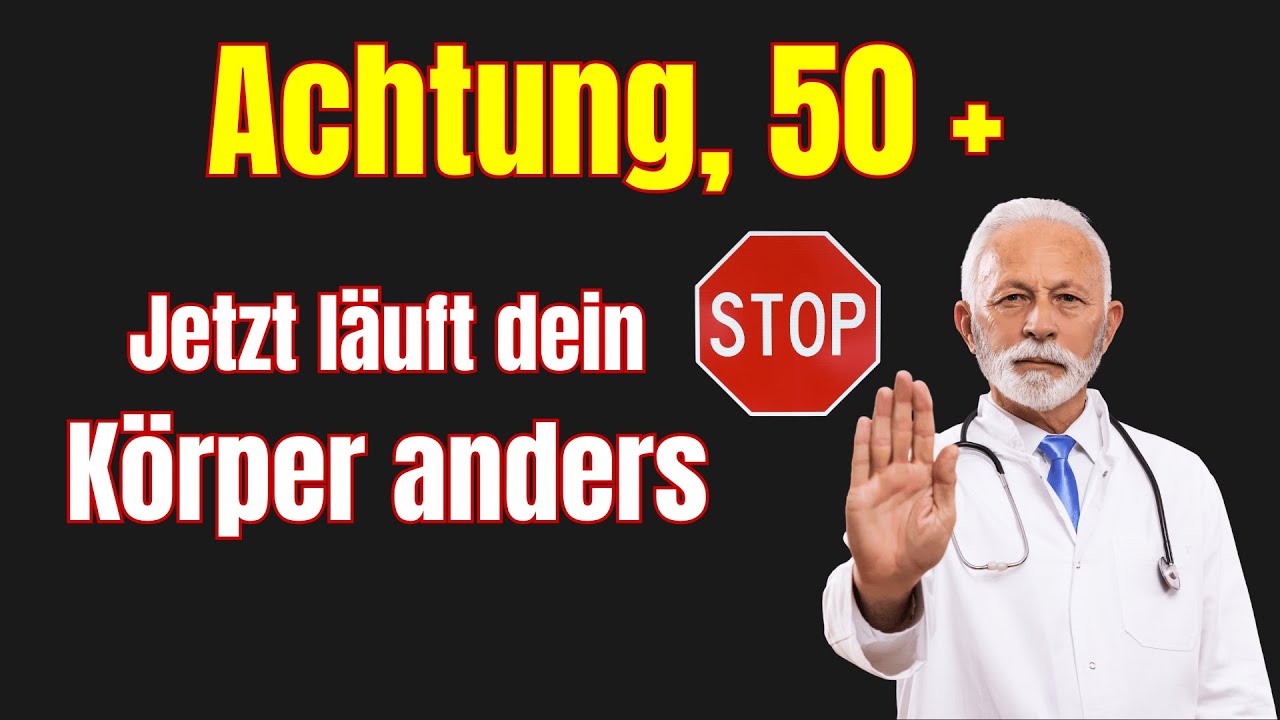 Ab 50 läuft dein Körper anders – und das musst du wissen!“