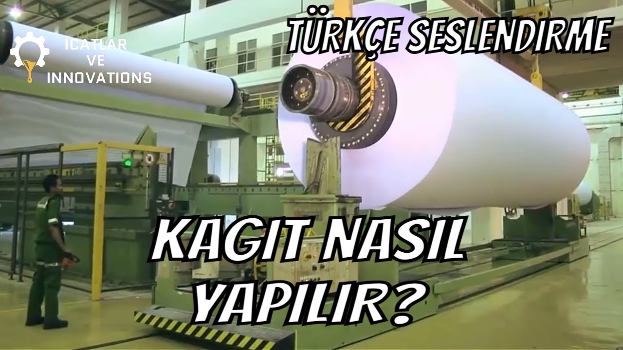 AĞA&Ccedil;LARDAN KAĞIT NASIL YAPILIR?