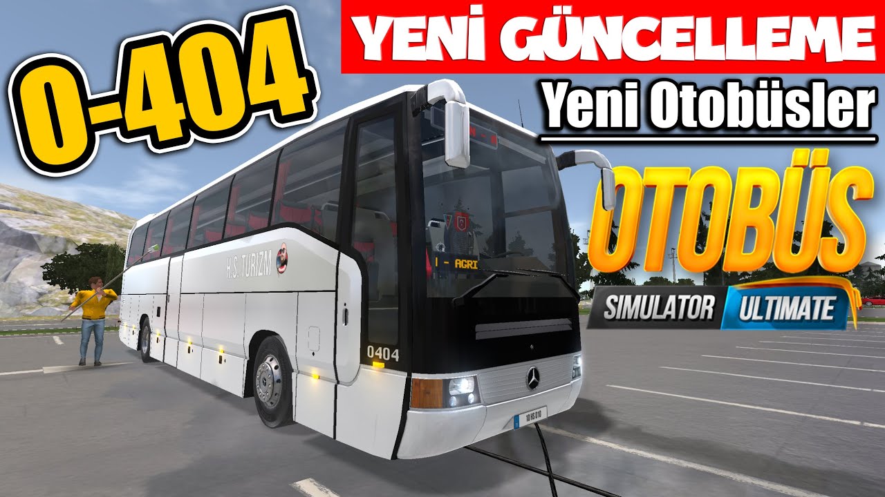 YENİ GÜNCELLEME GELDİİİİ !! MERCEDES O-404 YAPILANDIRMA VE SEFER | OTOBÜS SIMULATOR ULTIMATE !!