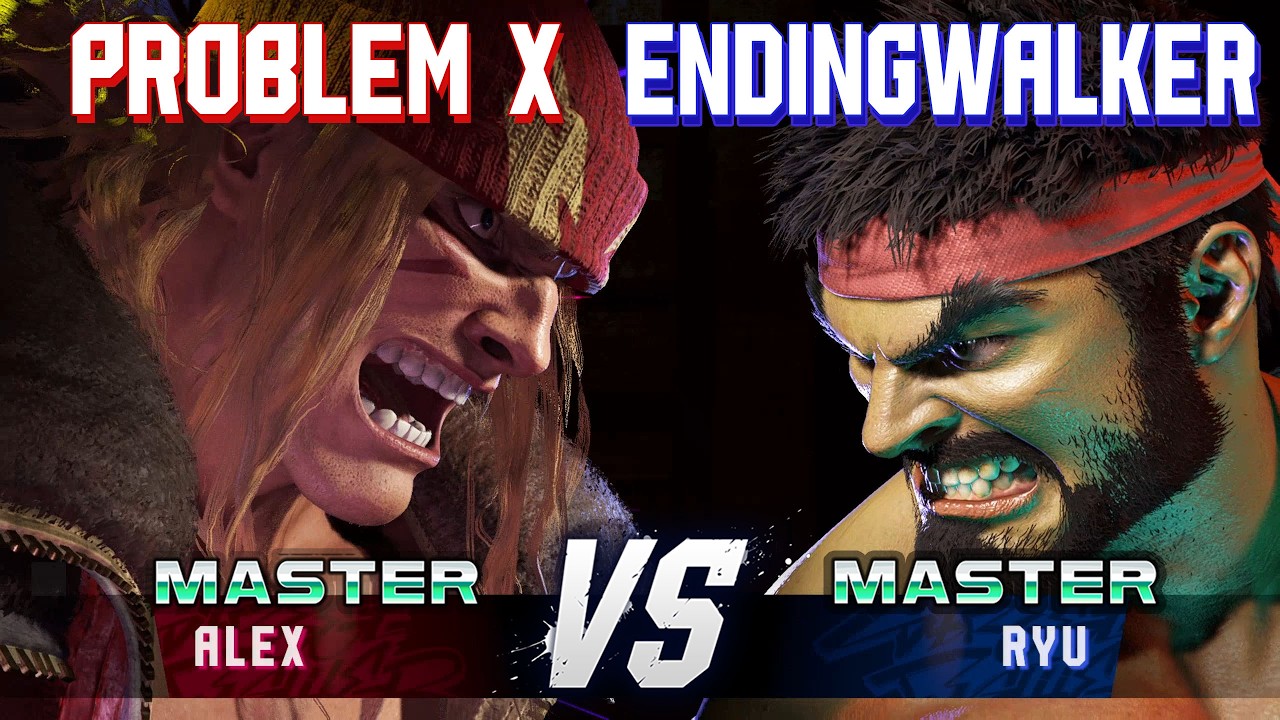 SF6 ▰ PROBLEM X (Alex) vs ENDINGWALKER (Ryu) ▰ High Level Gameplay
