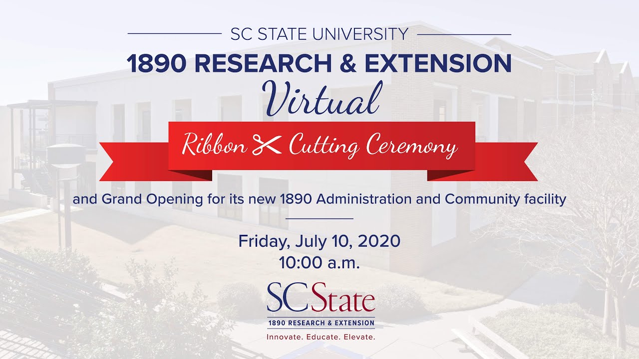 SC State University 1890 Research & Extension Ribbon Cutting Ceremony
