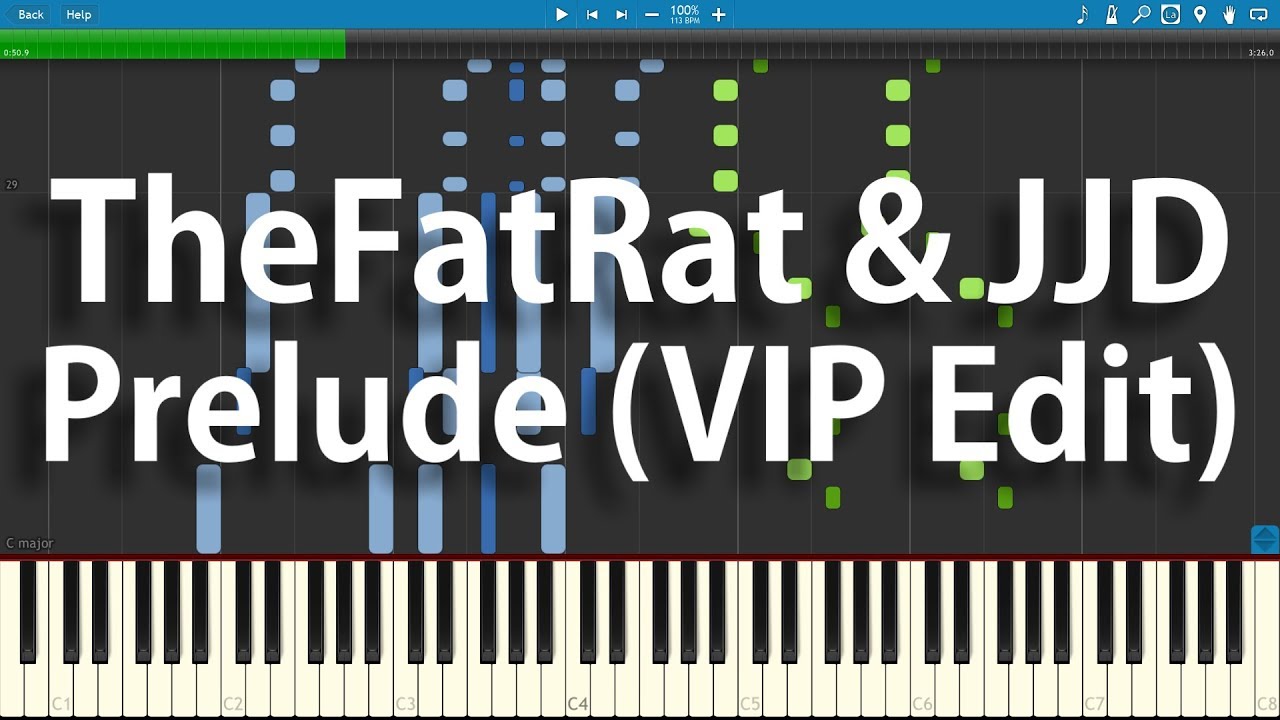 TheFatRat & JJD - Prelude (VIP Edit) | Synthesia Piano Cover