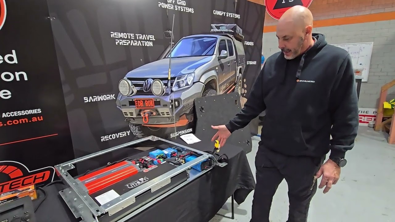 AIS 300 Series False Floor / 220AH Lithium Battery System