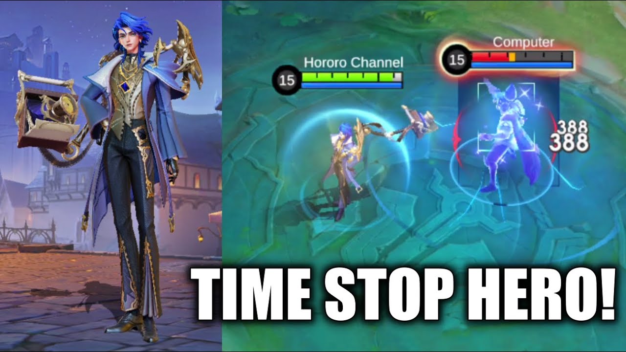 NEW HERO CAN STOP TIME! | MARCEL