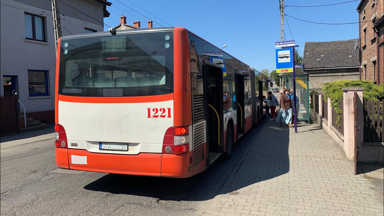 MAN NG323 Lion’s City #1221 - PKM Świerklaniec linia 5 🚌