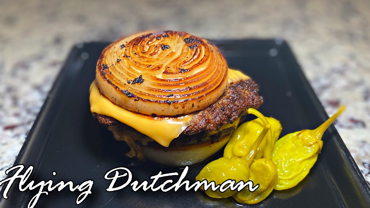 Flying Dutchman Burger 🔥🔥| How  To Make Burgers | Onion Burger