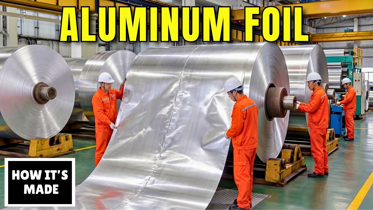How Aluminum Foil Is Actually Made
