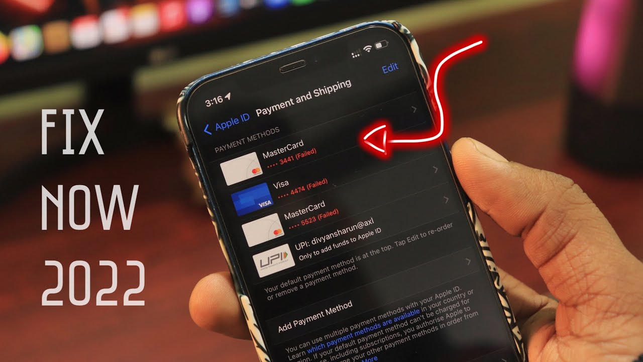 Как исправить ошибку «Ваш способ оплаты был отклонен» на вашем iPhone? [Решено на 100%]
