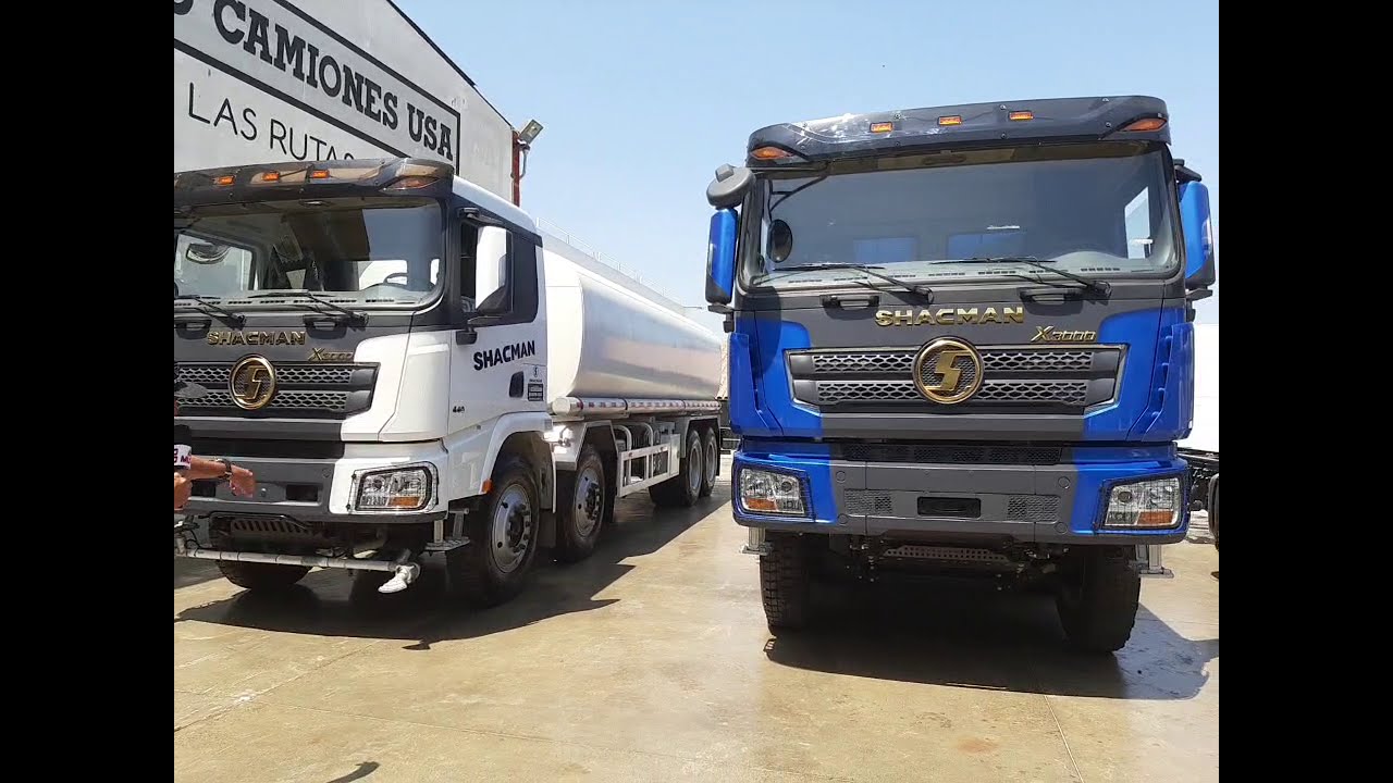 Camiones Shacman y Foton 8x4