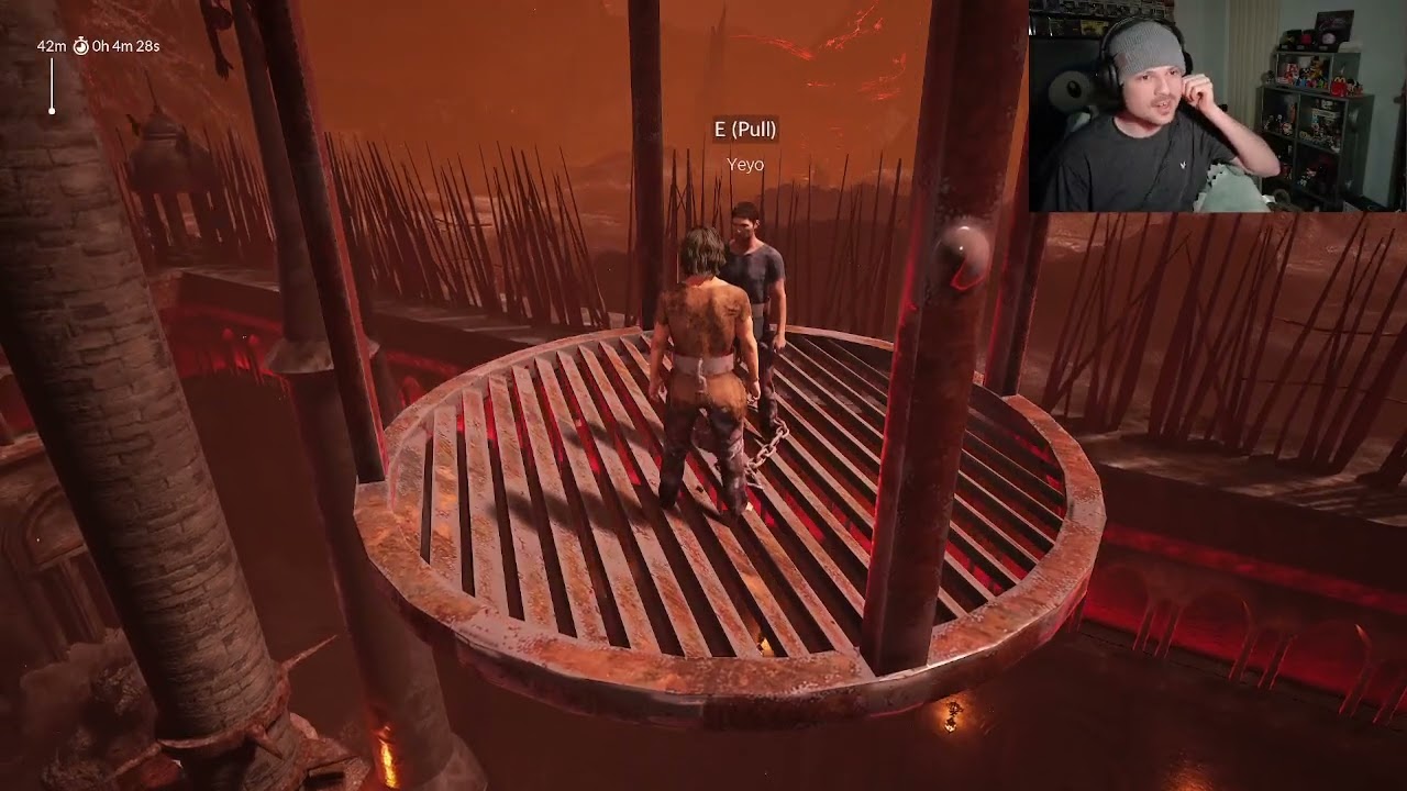 Day 1 of trying to beat Chained Together with the homie!!!